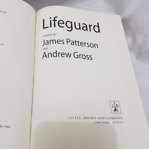 Lifeguard James Patterson Hardcover Andrew Gross Pre-Owned - VERY GOOD - Picture 9 of 11